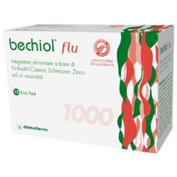 Bechiol Flu 12 Bustine Stick Pack